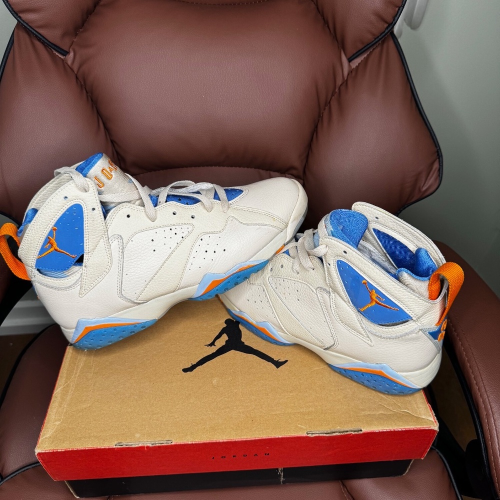 Air Jordan 12 Retro Blue & Beige